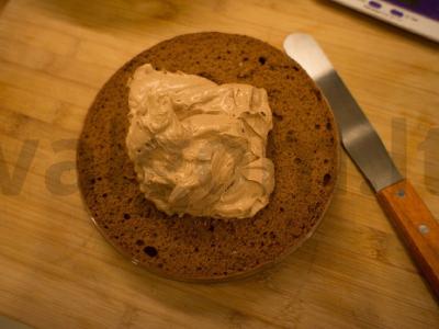 Tortas „Praha“ Žingsnis 16