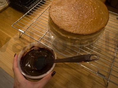 Tortas „Praha“ Žingsnis 20