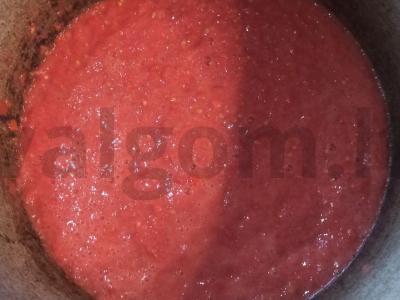 Paprastųjų pipirų ir pomidorų sulčių lečo žiemai Žingsnis 3