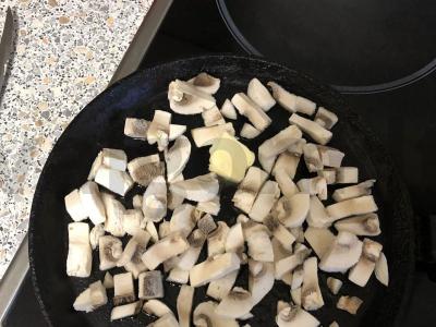 Grybų pasta su parmezanu Žingsnis 1