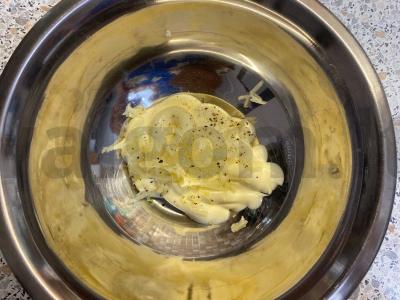 Bulvių apkepas su kiaulienos faršu Žingsnis 3