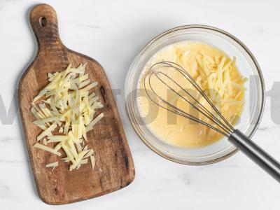 Omletas su sūriu Žingsnis 4