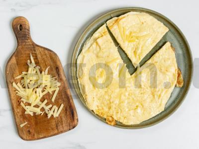 Omletas su sūriu Žingsnis 8