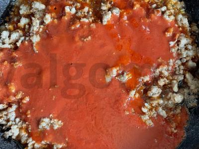 Faršas su žolelėmis pomidorų padaže Žingsnis 4