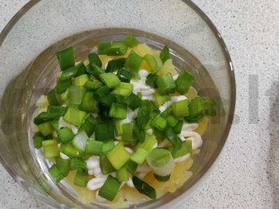 Salotas „Šubka po-carsky“ Žingsnis 3