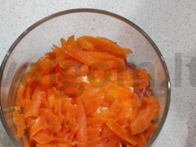 Salotas „Šubka po-carsky“ Žingsnis 6