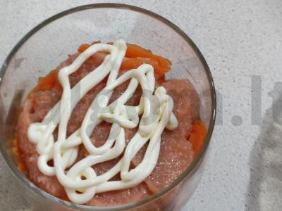 Salotas „Šubka po-carsky“ Žingsnis 8