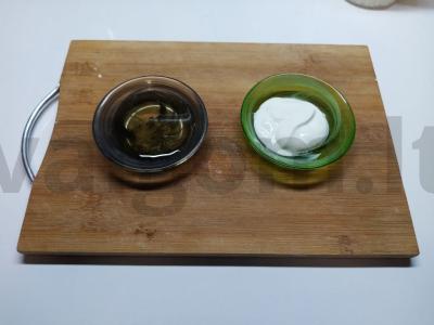 Naudingas baltymų kokteilis su grietine Žingsnis 2