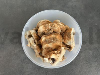 Grilyje kepti pievagrybiai su majonezu vakarienei Žingsnis 2