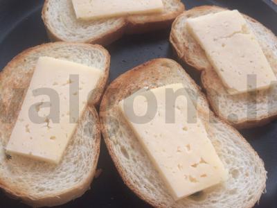 Kalakutienos kumpio ir sūrio sumuštinis Žingsnis 2