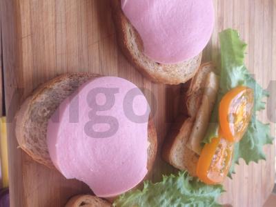 Kalakutienos kumpio ir sūrio sumuštinis Žingsnis 3