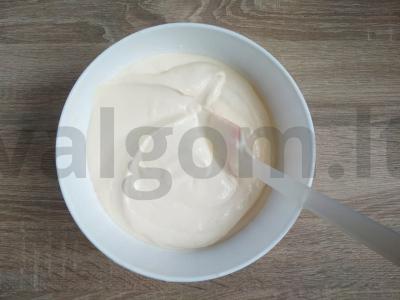 Skanus „Niujorko“ sūrio pyragas Žingsnis 2