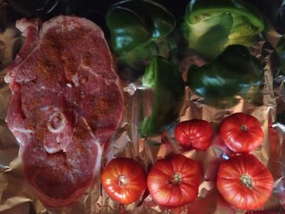 Aviena su daržovėmis ir ryžiais Žingsnis 1