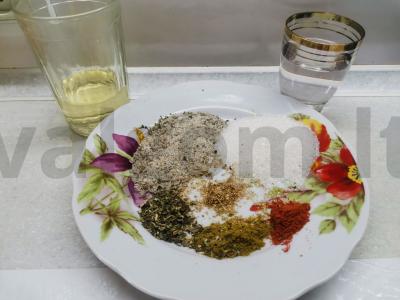 Baklažanai žiemai pagal gruzinišką receptą Žingsnis 5