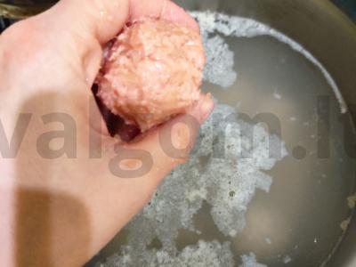 Borsčas su kotletukais Žingsnis 2