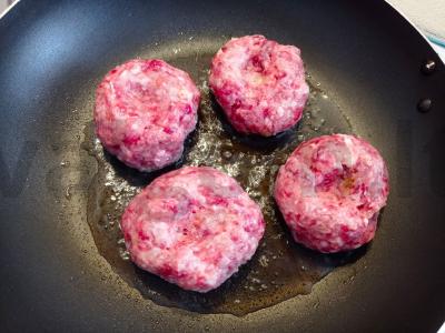 Namų kotletai iš kiaulienos ir jautienos pagal GOST Žingsnis 2