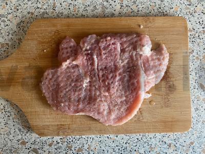 Kiaulienos steikas su sūriu ir citrinos sultimis orkaitėje Žingsnis 4