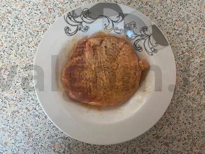 Kiaulienos steikas su sūriu ir citrinos sultimis orkaitėje Žingsnis 5