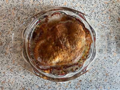 Kiaulienos steikas su sūriu ir citrinos sultimis orkaitėje Žingsnis 7