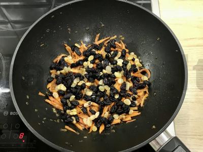 Saldus plovas su razinomis ir daržovėmis Žingsnis 3