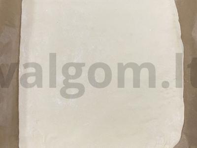 Kriaušių pyragas Žingsnis 1