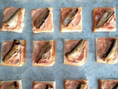 Užkandis su šprotais po sūriu Žingsnis 5