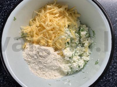 Patingas varškės chačapuris pagal adžarų receptą Žingsnis 3