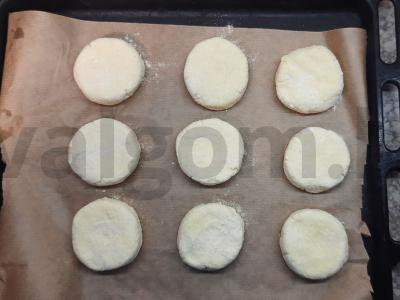 Oro varškėčiai orkaitėje Žingsnis 6