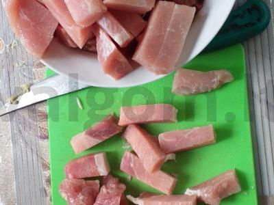 Daržovės troškintos su mėsa Žingsnis 2