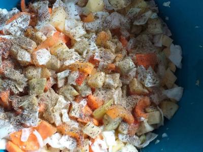 Daržovės troškintos su mėsa Žingsnis 6