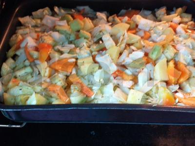 Daržovės troškintos su mėsa Žingsnis 7