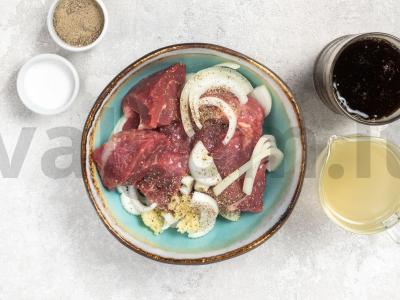 Minkštas šašlykas Žingsnis 1