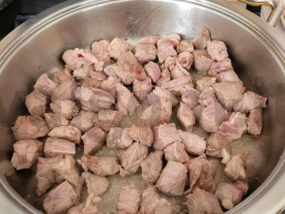 Vermicelli nan-pilaf su kiauliena ir morkomis Žingsnis 2