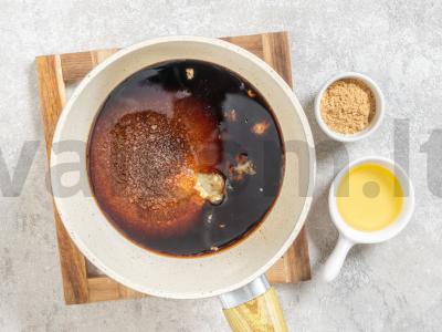 Teriyaki padažas Žingsnis 1