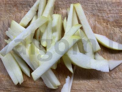 Morkų ir obuolių salotas Žingsnis 2