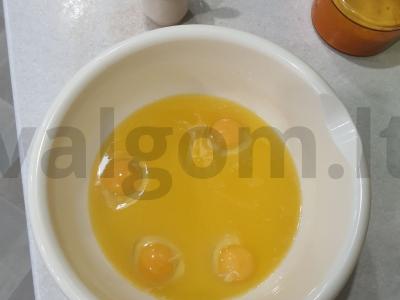 Cukriniai rageliai Žingsnis 2