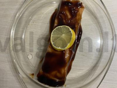 Lašiša su unagi padažu Žingsnis 1