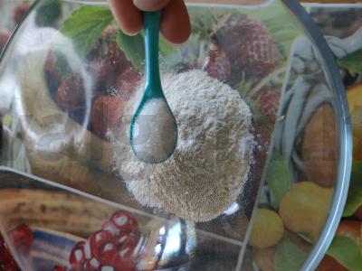 Apelsininė ciabatta su alyvuogėmis Žingsnis 3