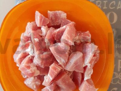 Daržovių troškinys su kopūstais ir mėsa Žingsnis 2