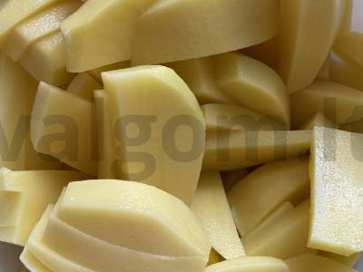 Kaimiškos bulvytės su alyvuogių aliejumi Žingsnis 1