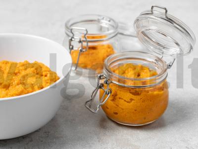 Cukinijų ikra žiemai be acto Žingsnis 3