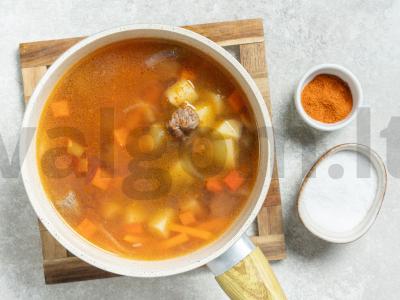 Sriuba su mašu Žingsnis 11