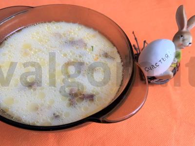 Sūrio sriuba su dešra pagrindine nuotrauka