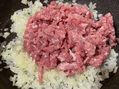 Blynai su mėsos įdaru Žingsnis 3