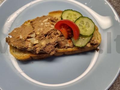 Namų vištienos kepenėlių paštetas pagrindine nuotrauka