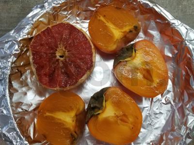 Kepti vaisiai su traškia cukraus plutele Žingsnis 1