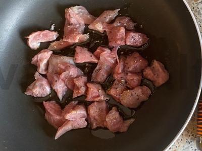 Salotas „Romuld“ su kalakutiena ir grybais Žingsnis 2