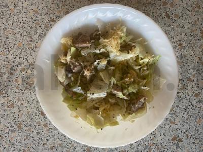 Salotas „Romuld“ su kalakutiena ir grybais Žingsnis 8