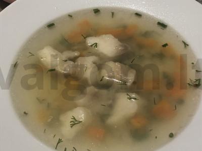 Žuvies sriuba su kviečių kruopomis pagrindine nuotrauka