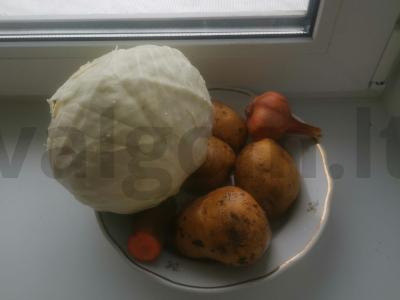 Lengvi šaltibarščiai su grietinėle Žingsnis 1